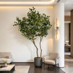 240CM Natural Form Artificial Ficus Potted Tree for Home Decor,240CM Natural Form Artificial Ficus Potted Tree for Home Decor
