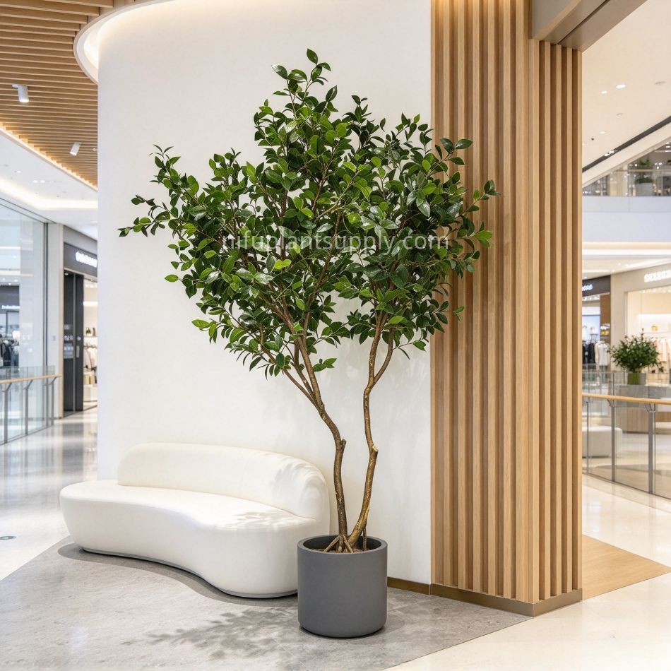 240CM Natural Form Artificial Ficus Potted Tree for Home Decor,240CM Natural Form Artificial Ficus Potted Tree for Home Decor