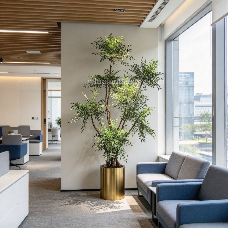 230CM High Similarity Artificial Nandina Potted Plant for indoor decor,230CM High Similarity Artificial Nandina Potted Plant for indoor decor