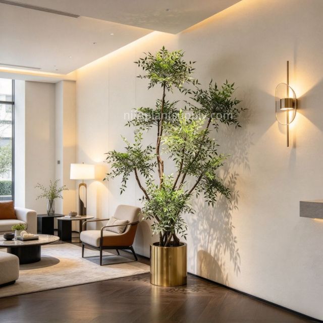230CM High Similarity Artificial Nandina Potted Plant for indoor decor,230CM High Similarity Artificial Nandina Potted Plant for indoor decor