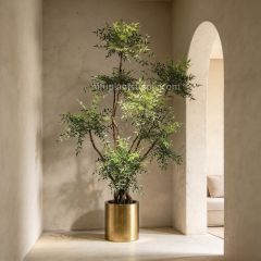230CM High Similarity Artificial Nandina Potted Plant for indoor decor,230CM High Similarity Artificial Nandina Potted Plant for indoor decor