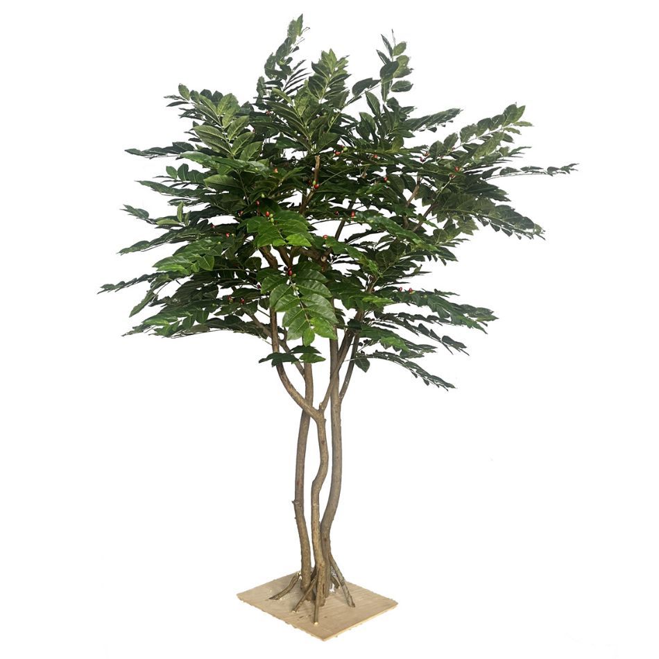 230CM High Quality Artificial Berry Leaf Potted Tree for interior design,230CM High Quality Artificial Berry Leaf Potted Tree for interior design