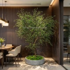 245CM Natural Look Large Artificial Thin Leaf Tree Potted Tree for interior design,245CM Natural Look Large Artificial Thin Leaf Tree Potted Tree for interior design
