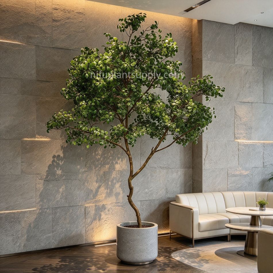 250CM Nearly Natural Large Artificial Ficus Tree Potted Tree for Indoor Decoration,250CM Nearly Natural Large Artificial Ficus Tree Potted Tree for Indoor Decoration