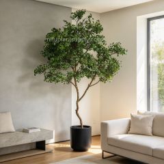 250CM Nearly Natural Large Artificial Ficus Tree Potted Tree for Indoor Decoration,250CM Nearly Natural Large Artificial Ficus Tree Potted Tree for Indoor Decoration