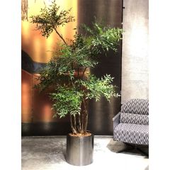 230CM Nearly Natural Artificial Nandina Tree Potted Plant for Office Decor,230CM Nearly Natural Artificial Nandina Tree Potted Plant for Office Decor