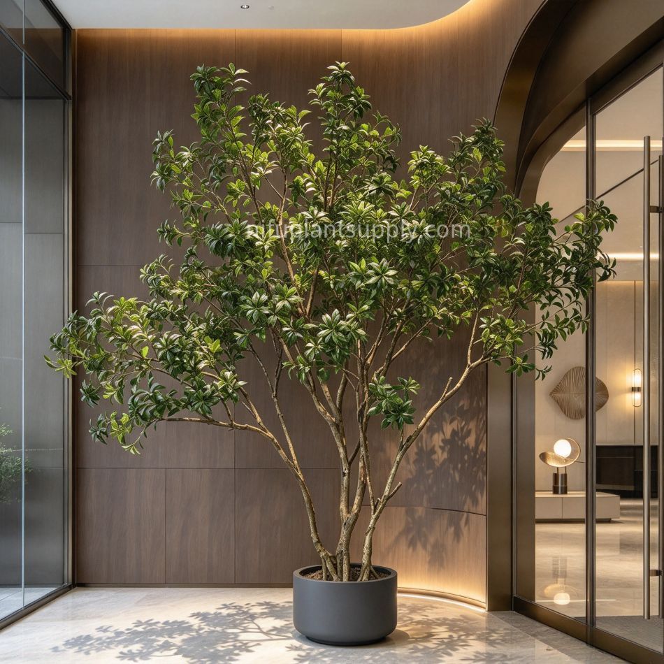 260CM Modern Design Large Artificial Pieris Tree Potted Tree for Interior Decoration,260CM Modern Design Large Artificial Pieris Tree Potted Tree for Interior Decoration