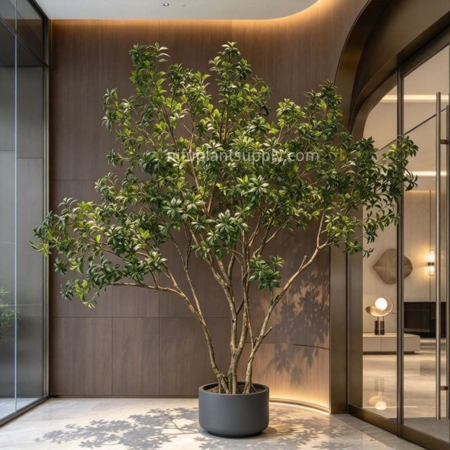 260CM Modern Design Large Artificial Pieris Tree Potted Tree for Interior Decoration,260CM Modern Design Large Artificial Pieris Tree Potted Tree for Interior Decoration