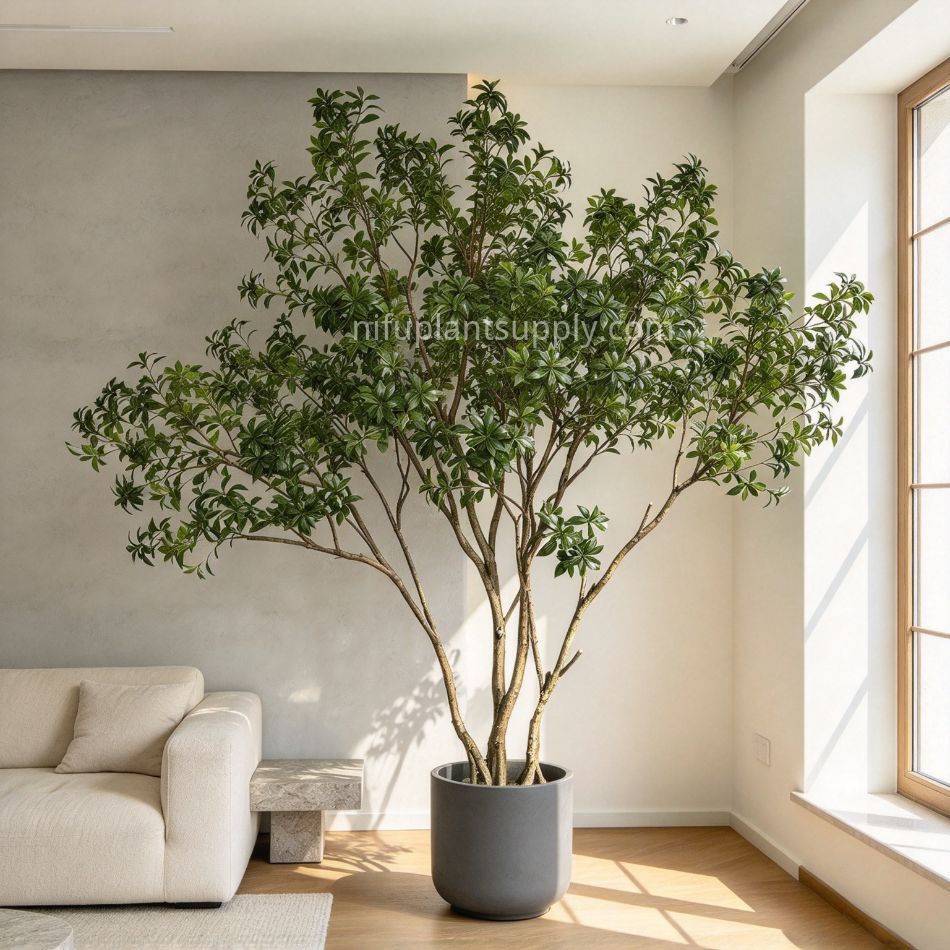 260CM Modern Design Large Artificial Pieris Tree Potted Tree for Interior Decoration,260CM Modern Design Large Artificial Pieris Tree Potted Tree for Interior Decoration