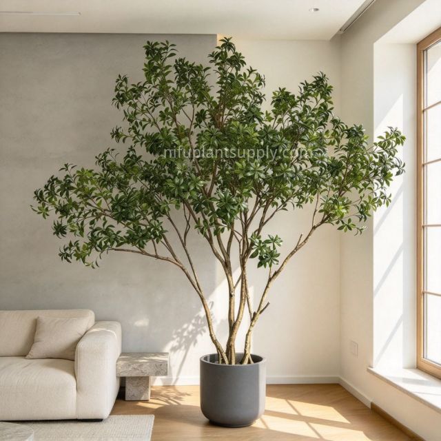 260CM Modern Design Large Artificial Pieris Tree Potted Tree for Interior Decoration,260CM Modern Design Large Artificial Pieris Tree Potted Tree for Interior Decoration