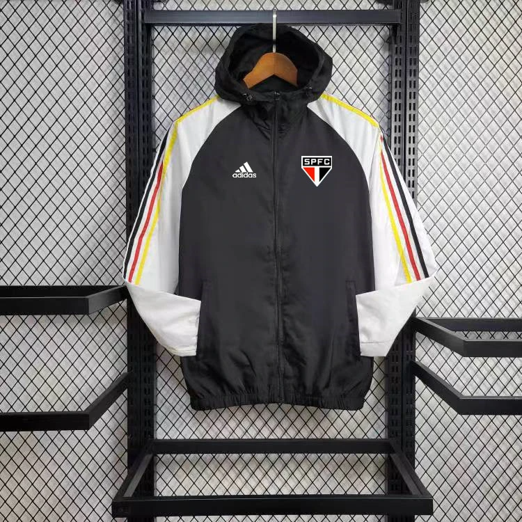 1:1 copy top quality 2024/2025 São Paulo Windbreaker Football Shirt