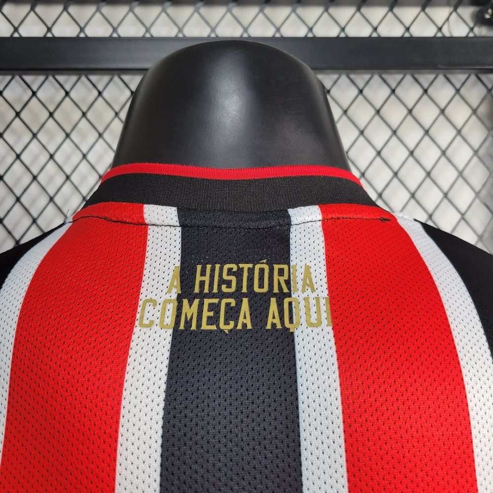 1:1 copy top quality 2024/2025 Player Version São Paulo Away Football Shirt