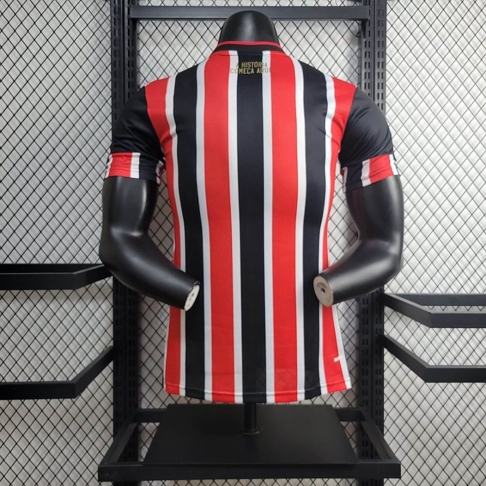 1:1 copy top quality 2024/2025 Player Version São Paulo Away Football Shirt
