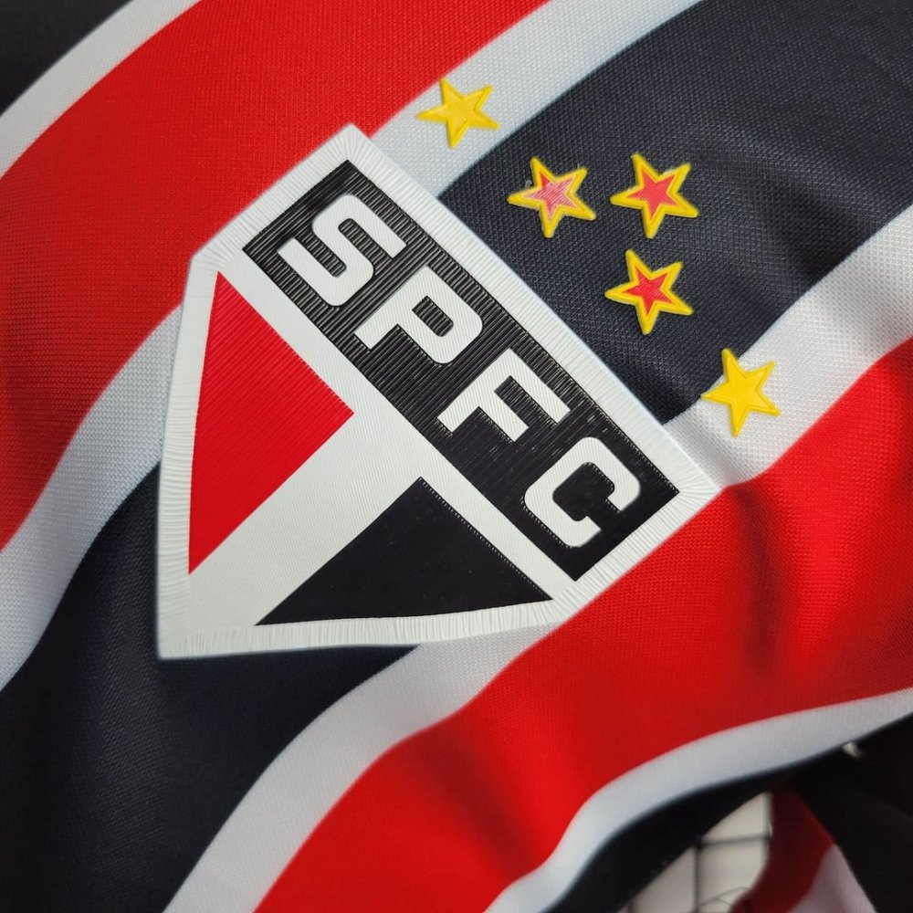 1:1 copy top quality 2024/2025 Player Version São Paulo Away Football Shirt