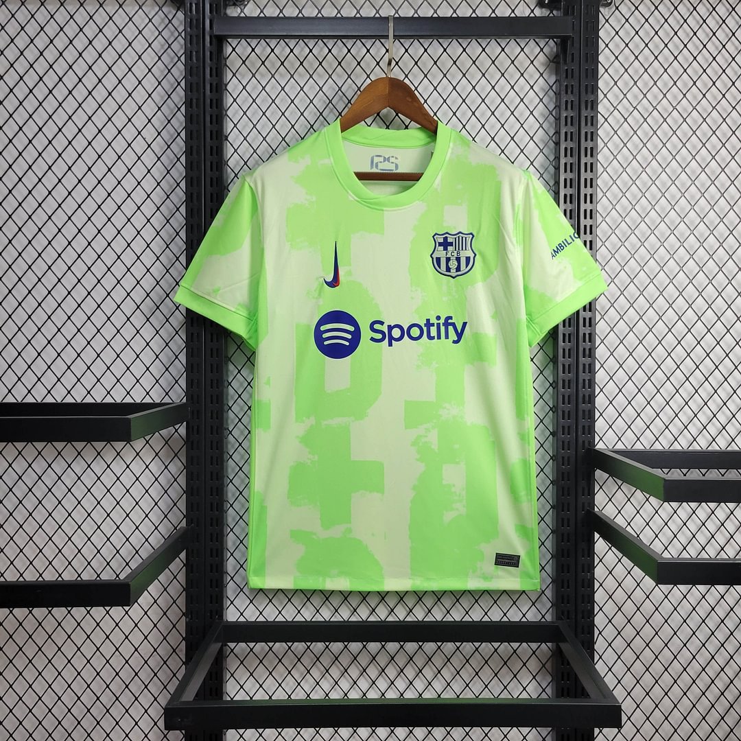 2024/2025 Barcelona Third Away Football Shirt