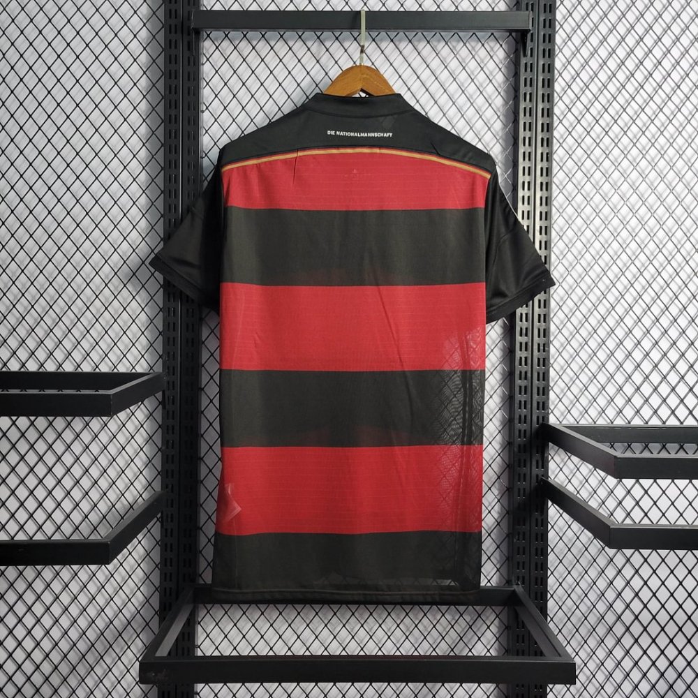 2014 Retro Germany Away Football Shirt