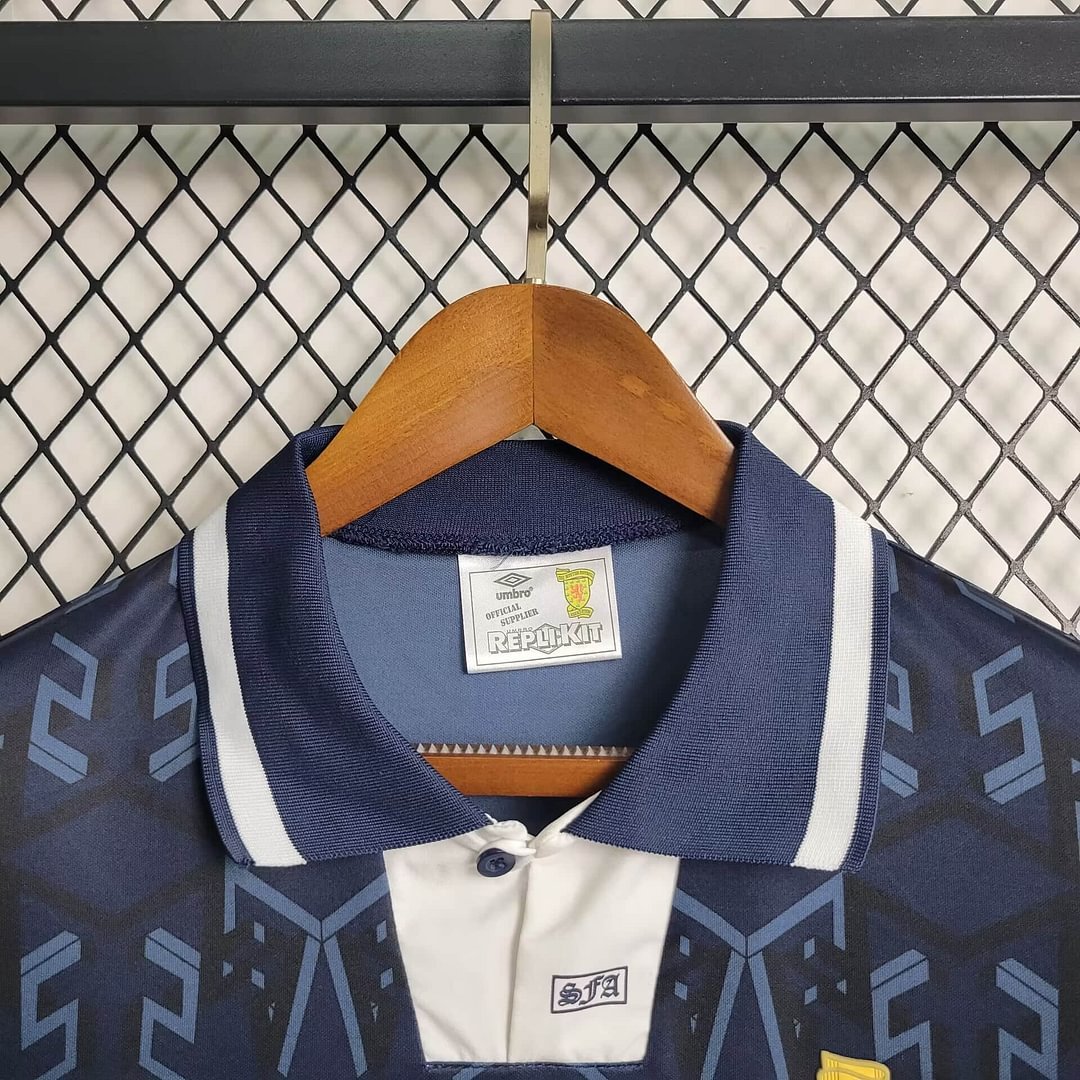 1992 Retro Scotland Home Football Shirt