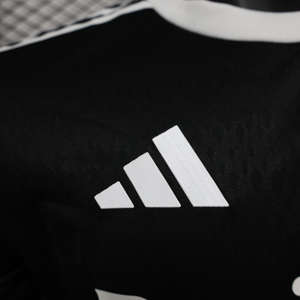 2024/2025 Player Edition Real Madrid Goalkeeper Black Football Jersey