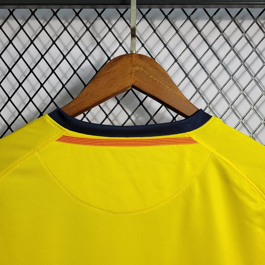 2008/2009 Retro Long Sleeve Barcelona Away Football Shirt