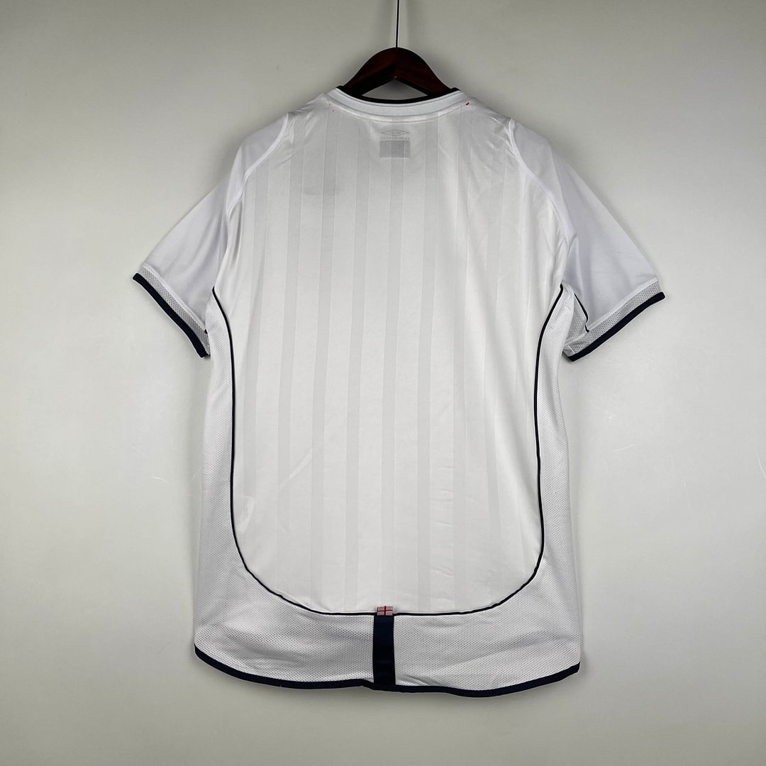 2002 Retro England Home Football Shirt