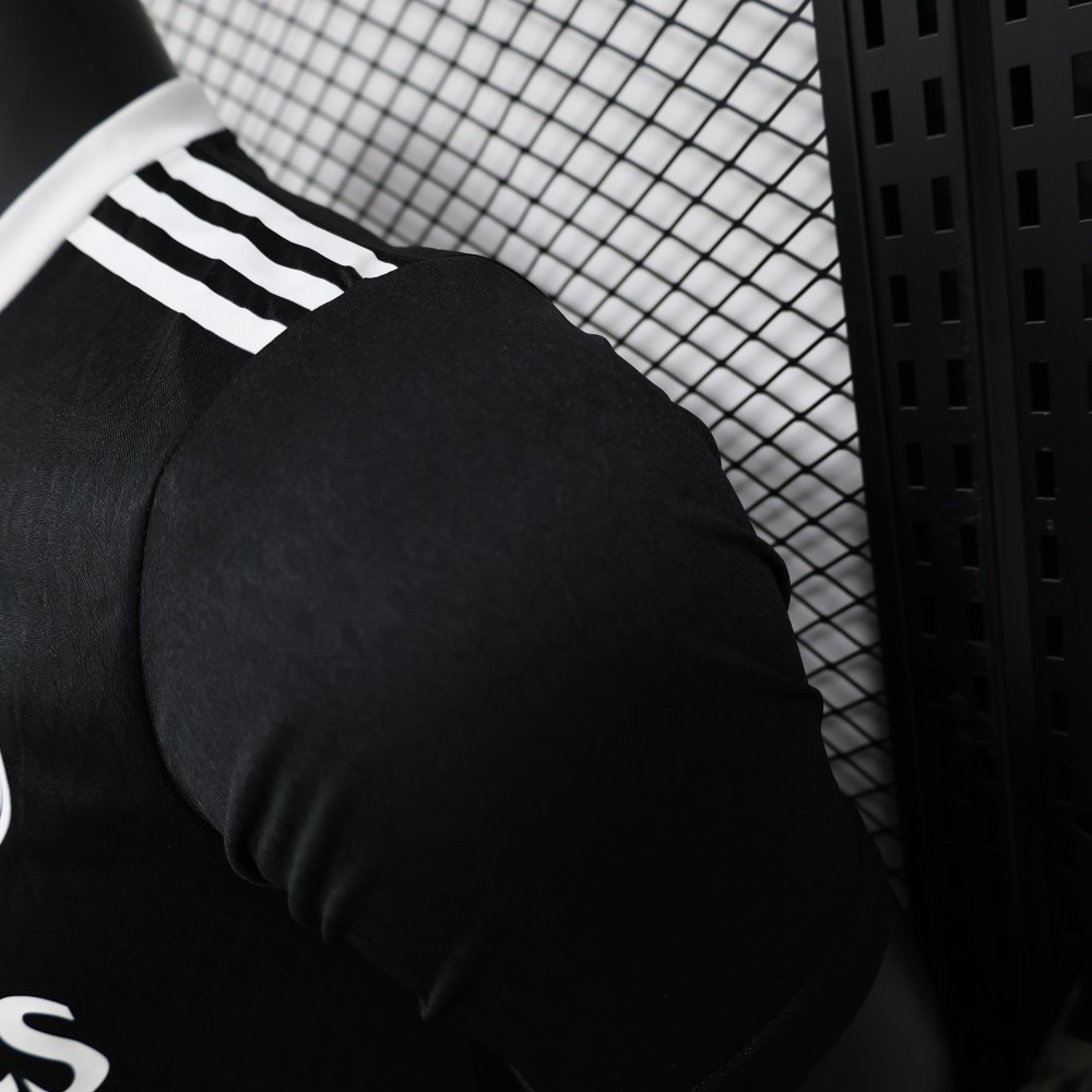 2024/2025 Player Edition Real Madrid Goalkeeper Black Football Jersey