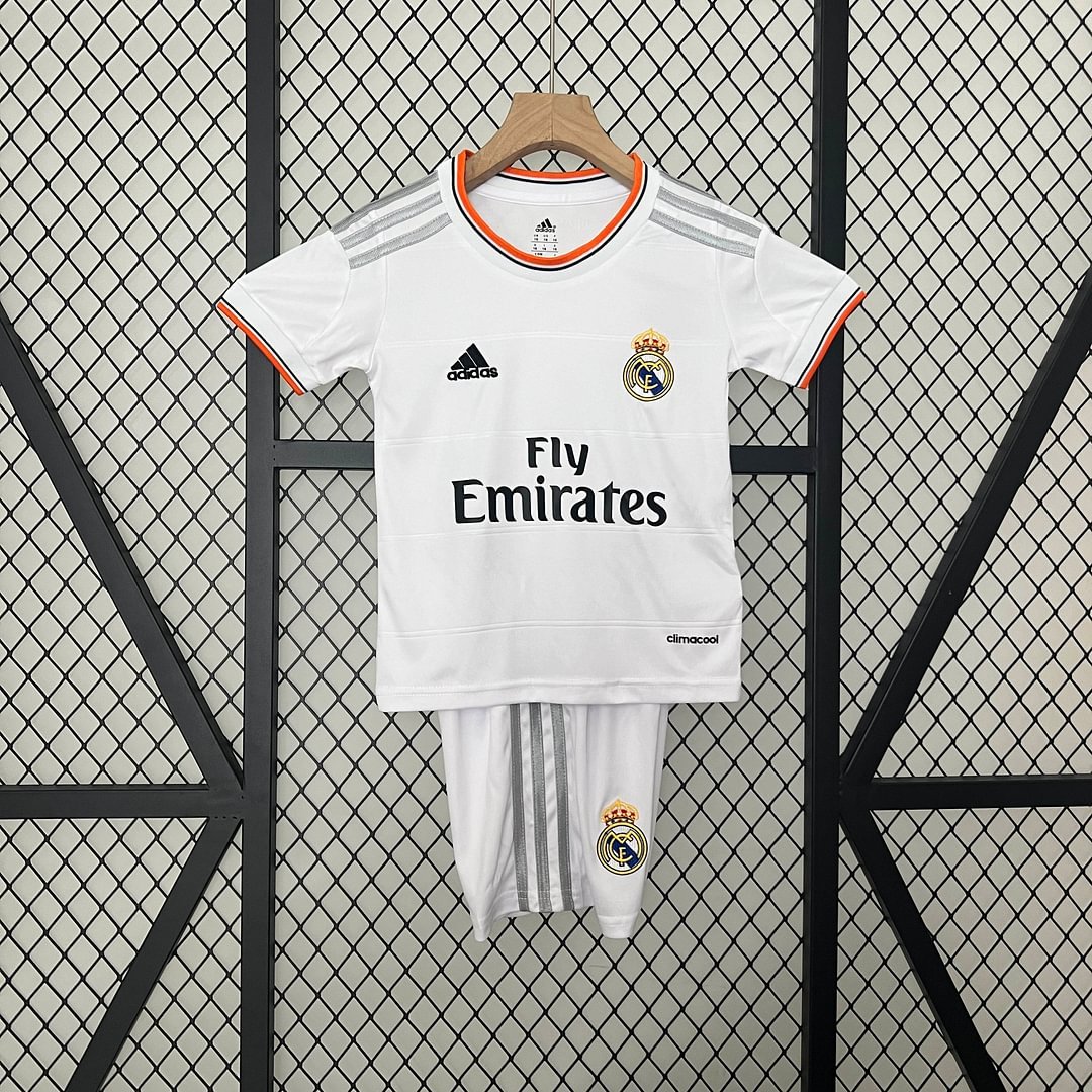 2013/2014 Retro Real Madrid Home Football Shirt Kids