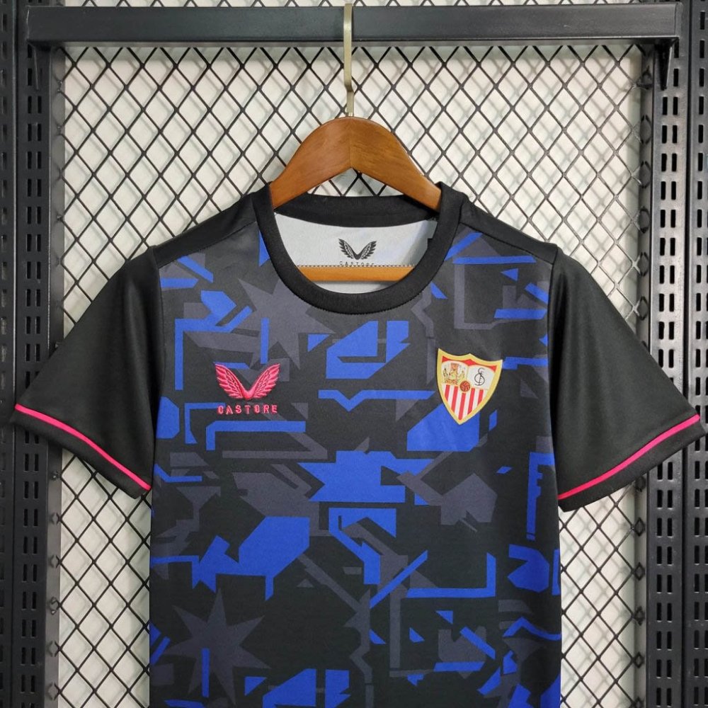 2023/2024 Sevilla Third Away Football Shirt Kids
