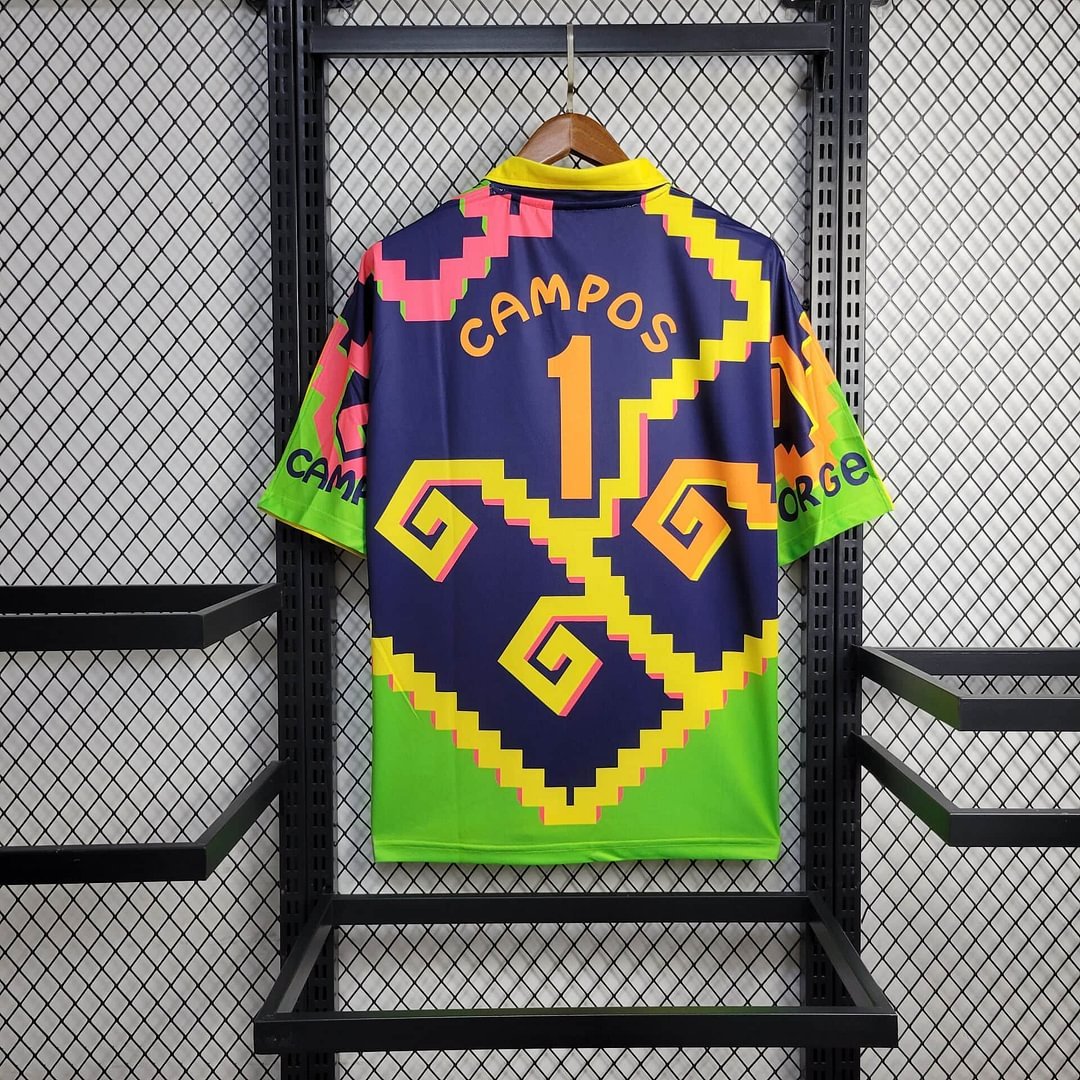 Retro Mexico Goalkeeper Football Shirt