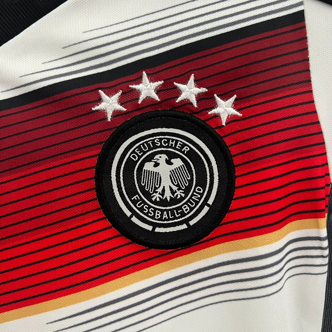2014 Retro Germany Home Football Shirt Kids
