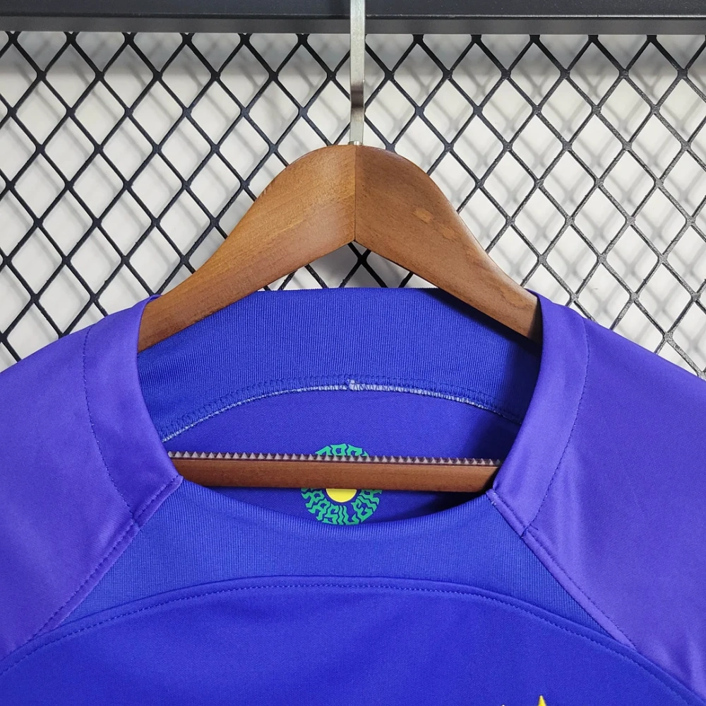 2023 Long Sleeve Brazil Away Football Shirt