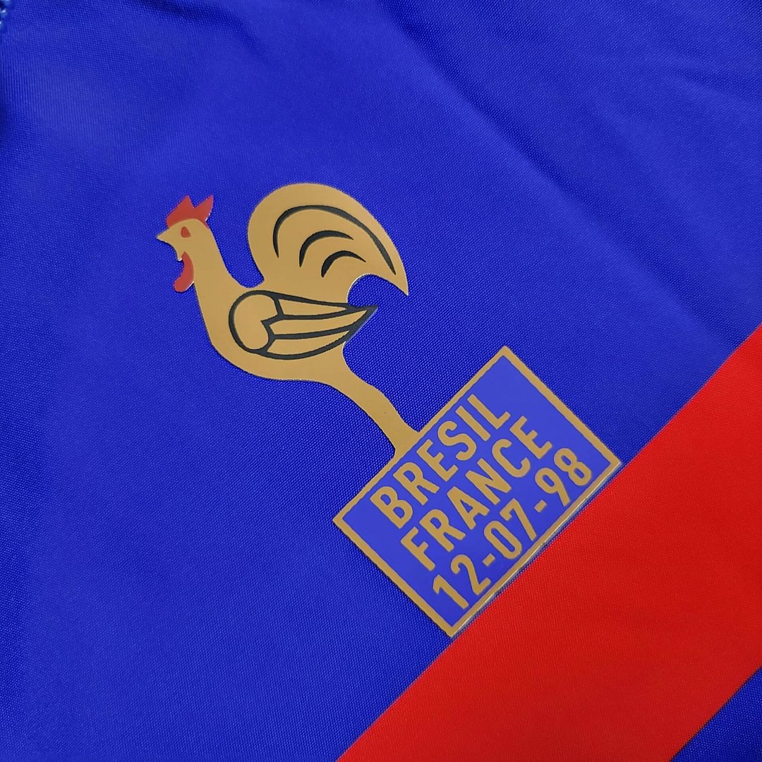2024 France Reversible Windbreaker Football Shirt