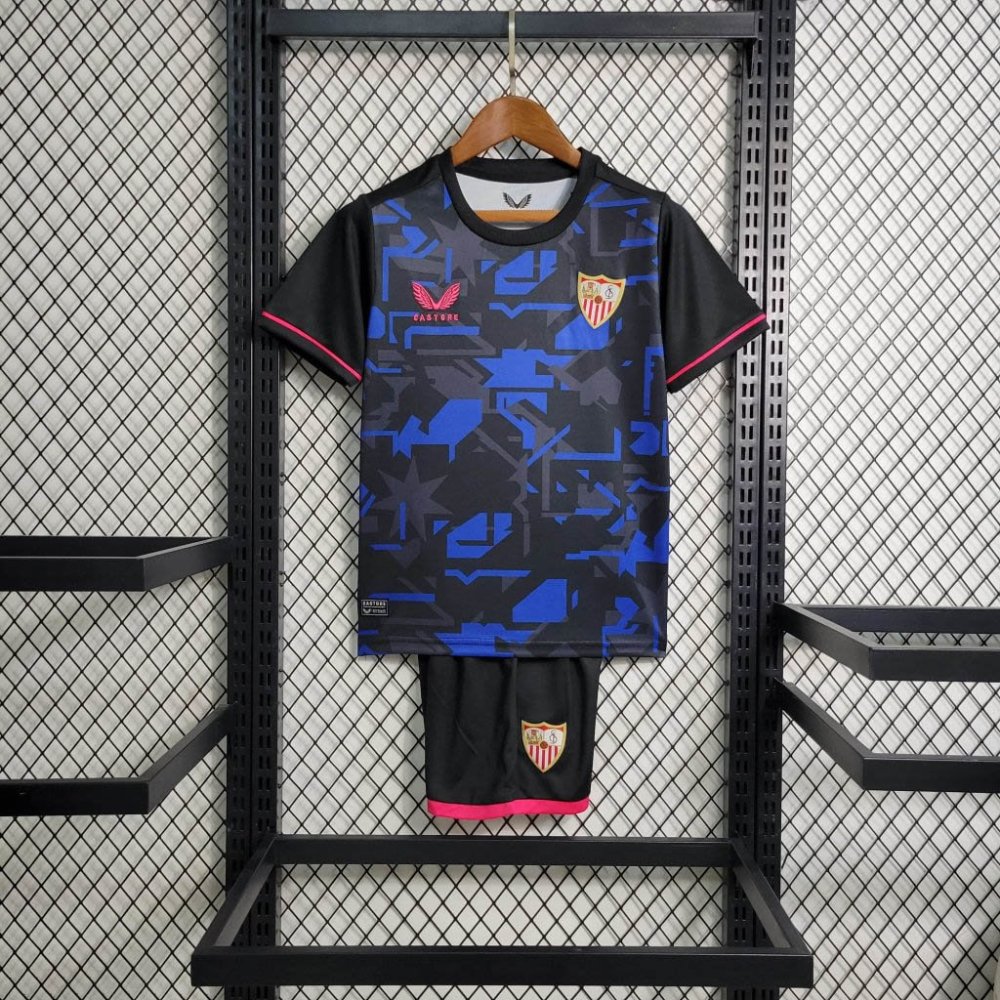 2023/2024 Sevilla Third Away Football Shirt Kids