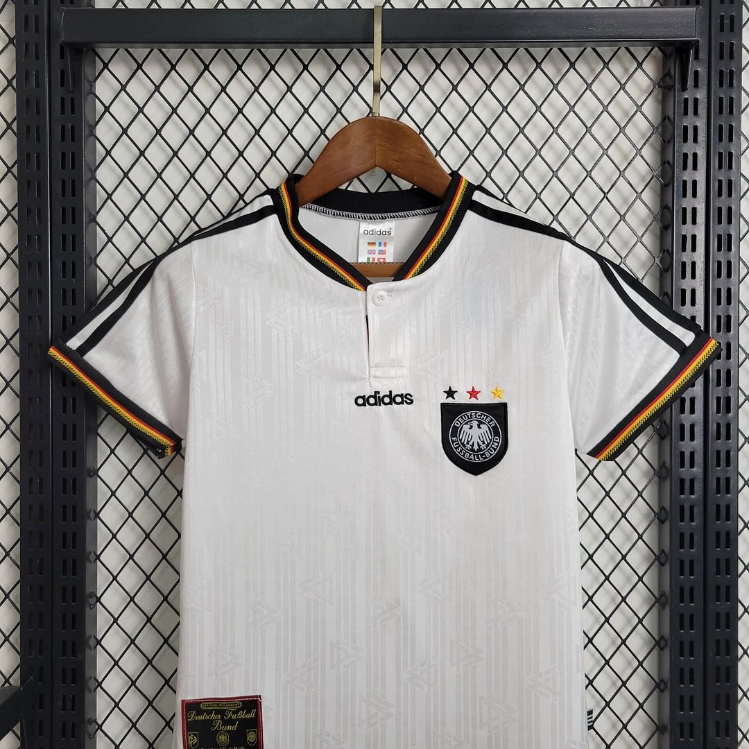1996 Retro Germany Home Football Shirt Kids