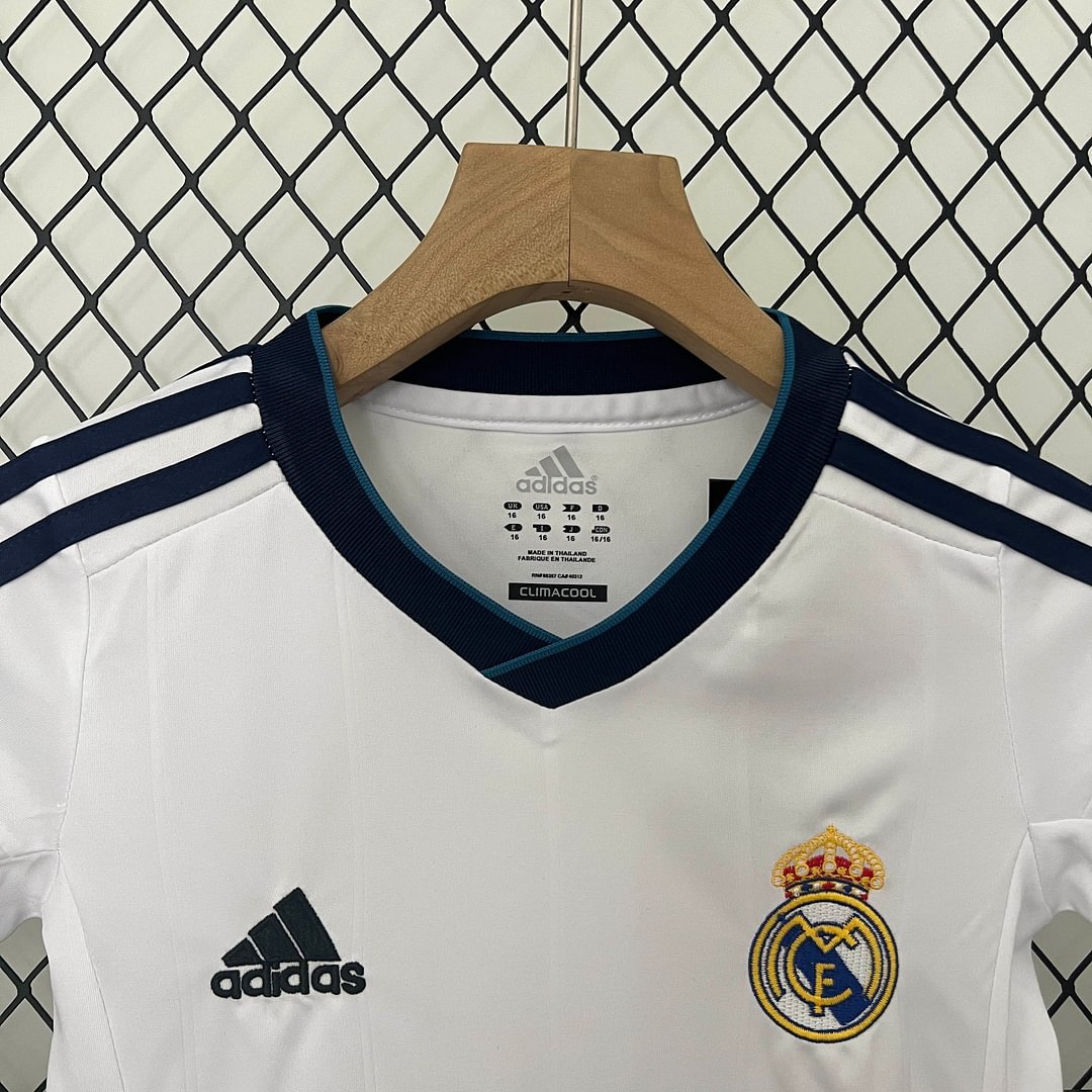2012/2013 Retro Real Madrid Home Football Shirt Kids