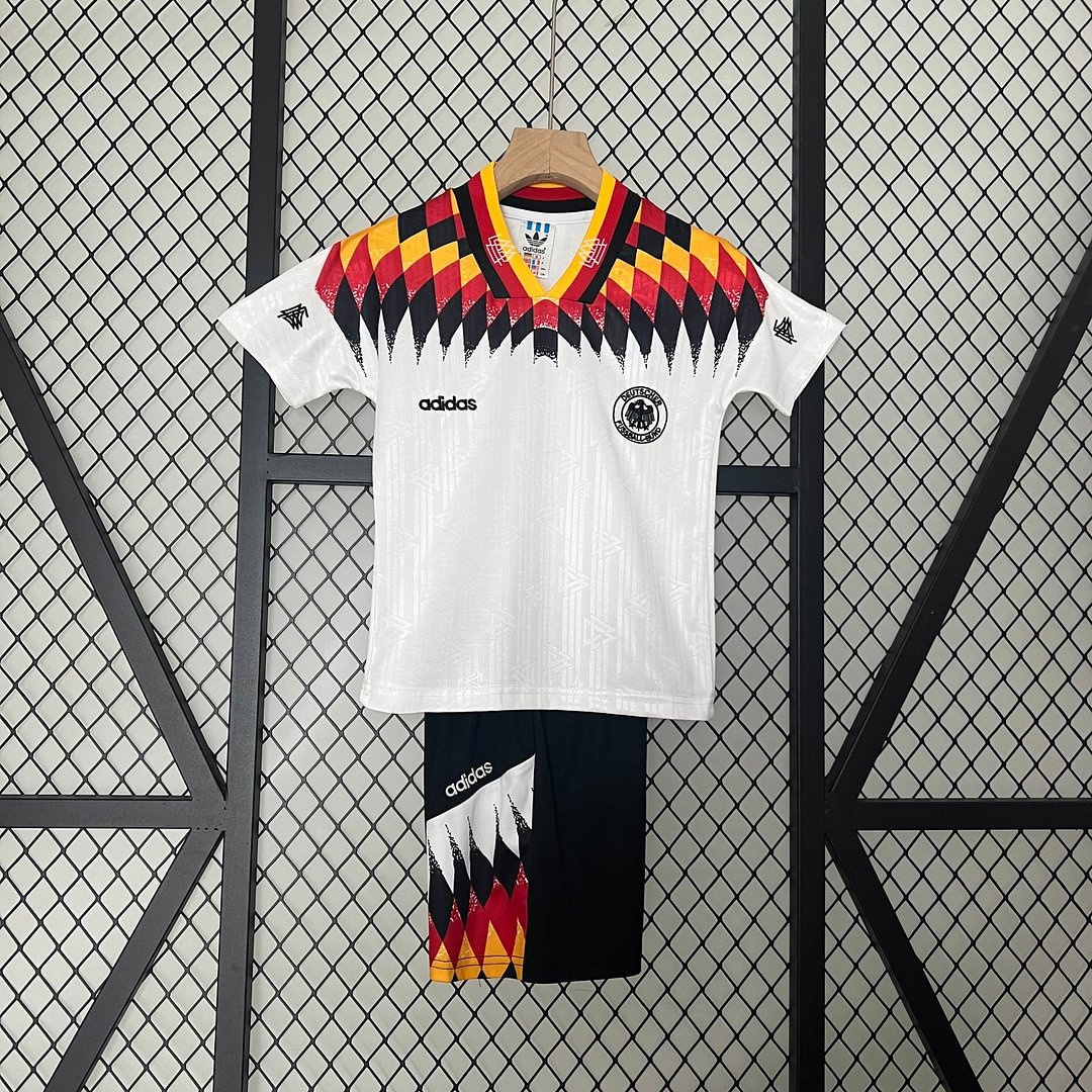 1994 Retro Germany Home Football Shirt Kids