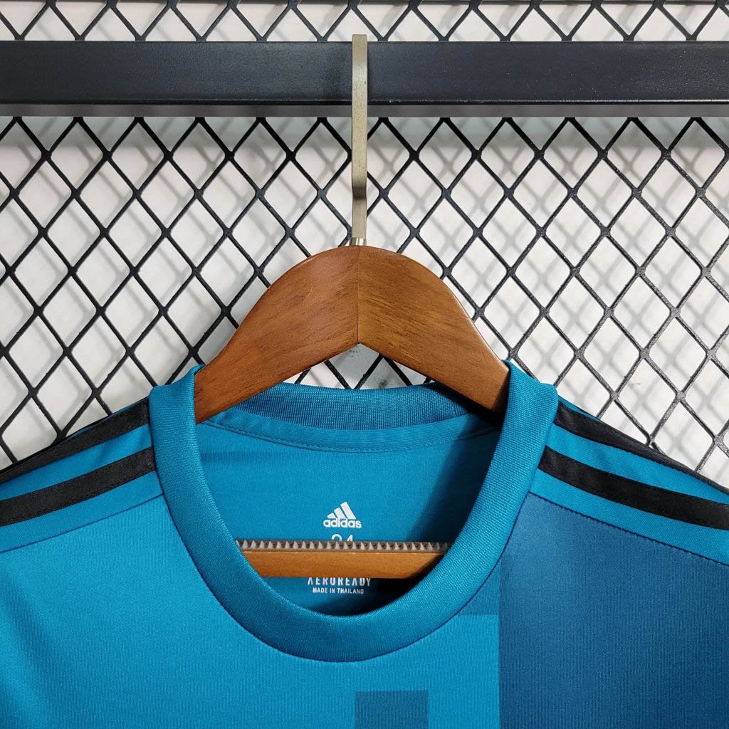 2017/2018 Retro Real Madrid Third Away Football Shirt Kids