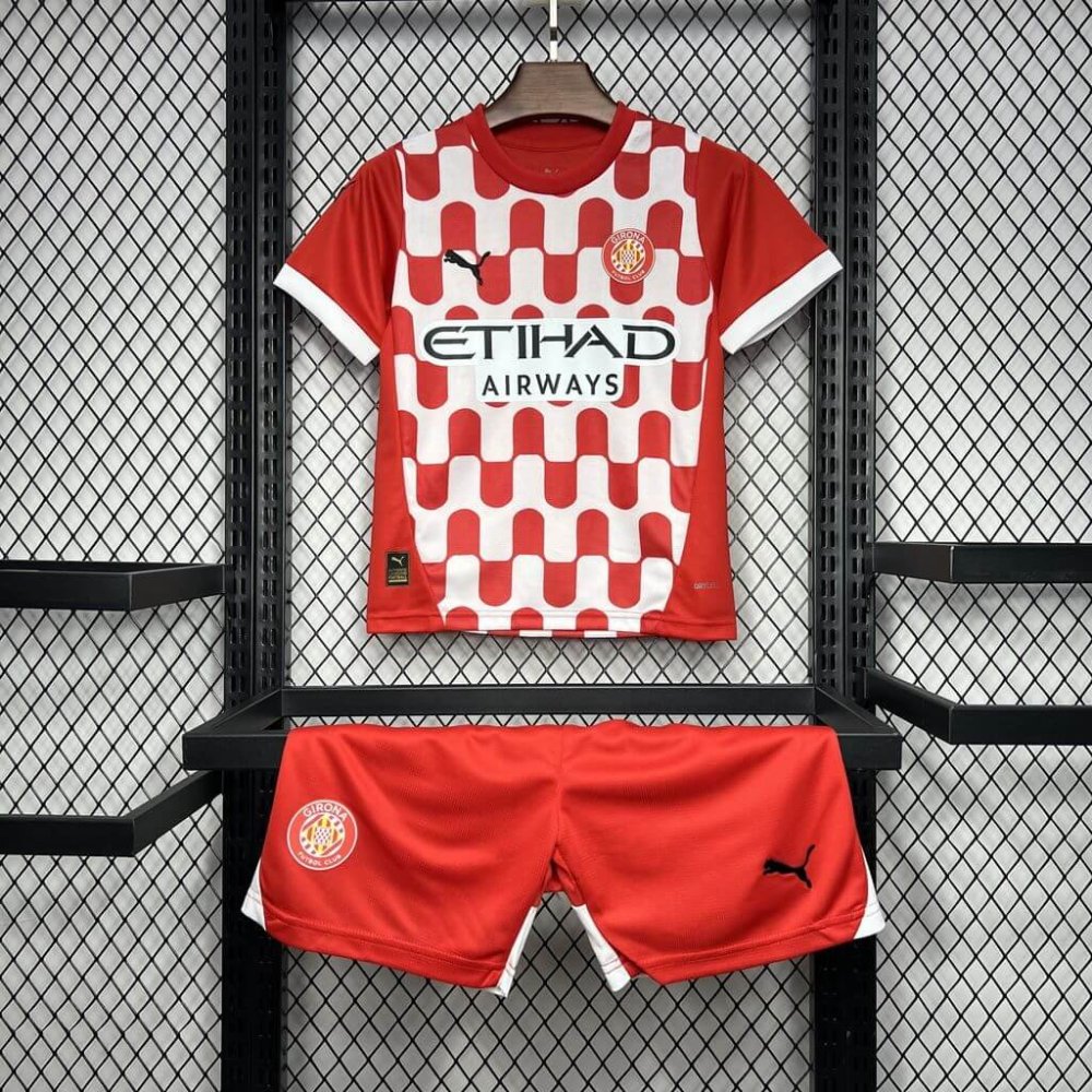 2024/2025 Girona Home Football Shirt Kids