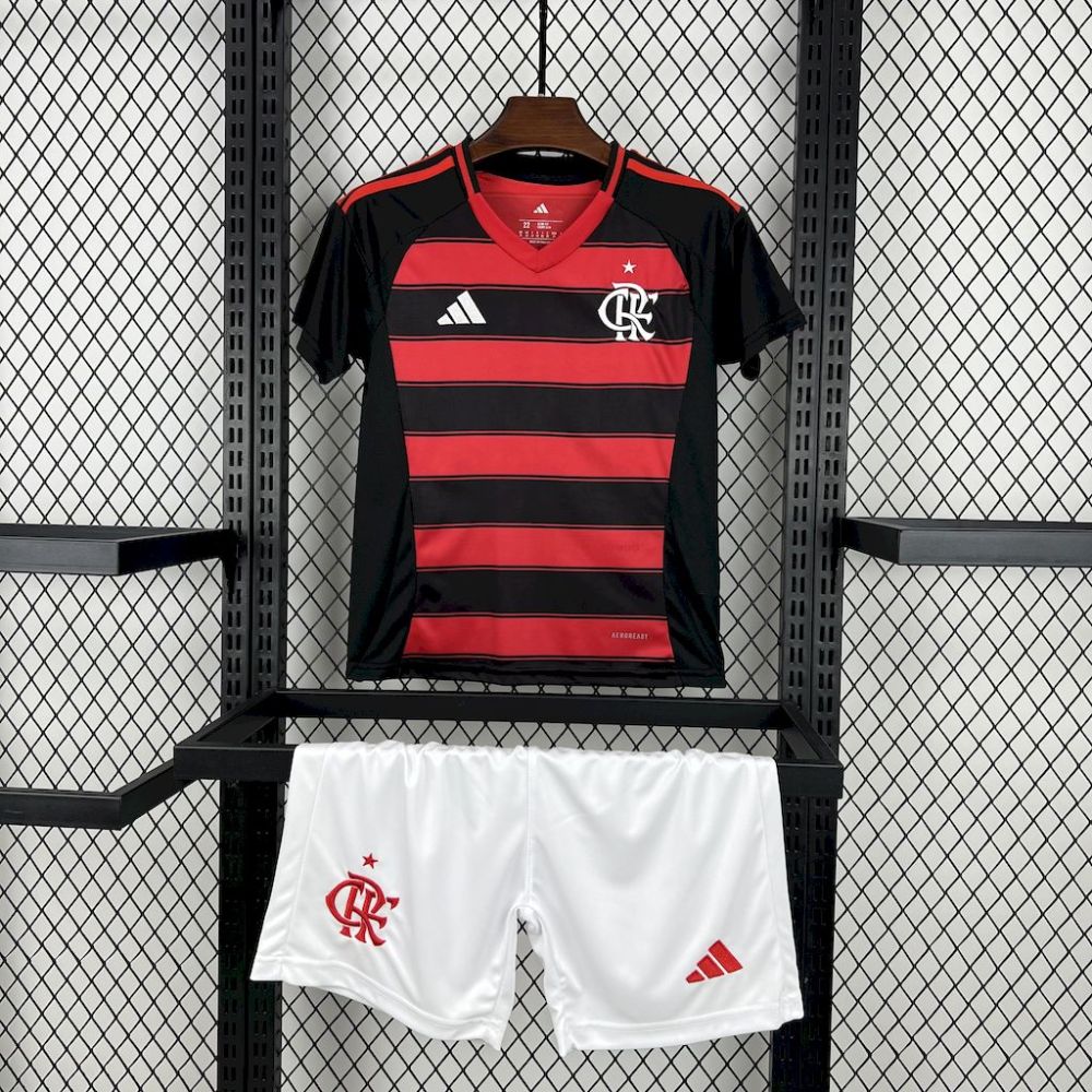 2025/2026 Flamengo Home Football Shirt（Kids    ）
