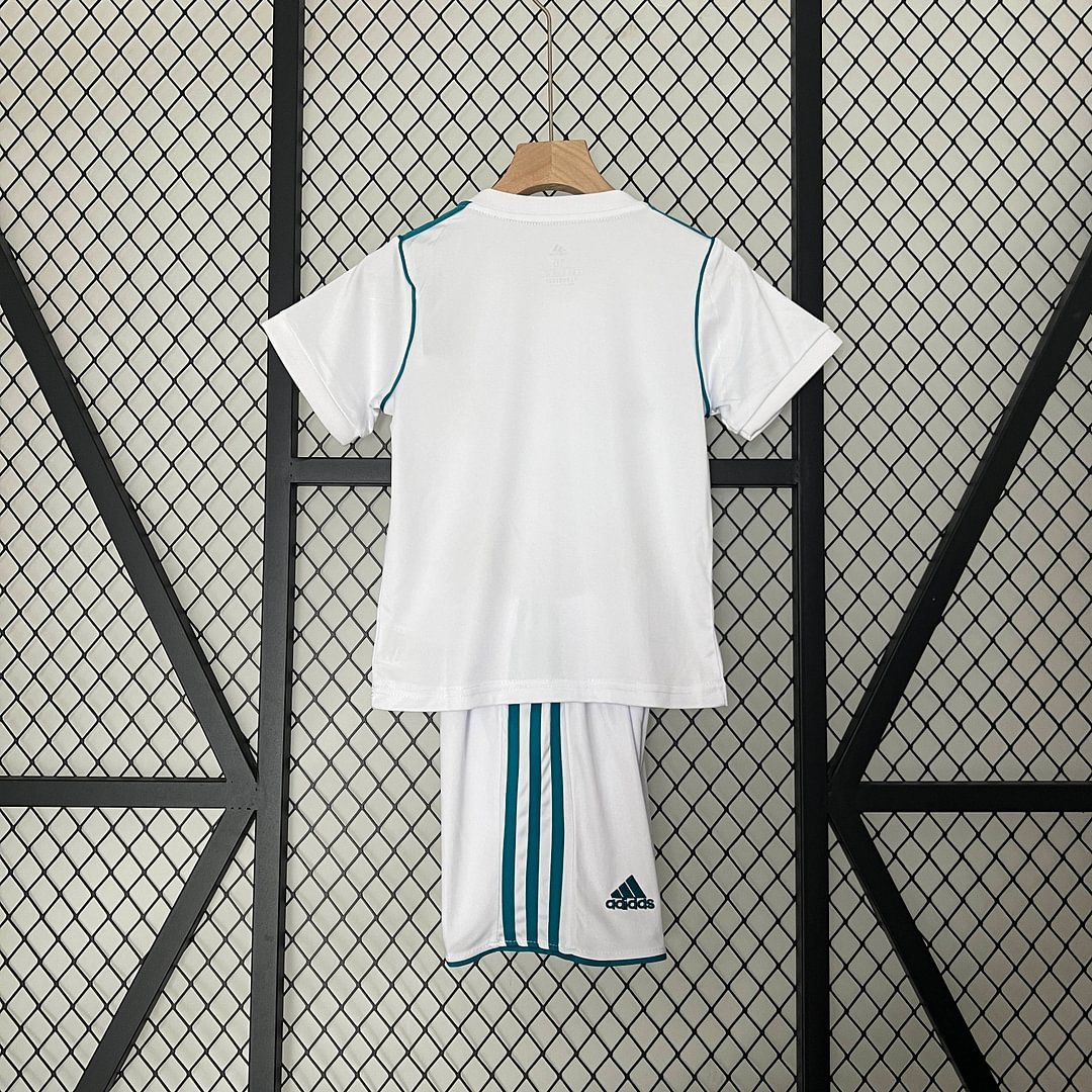2017/2018 Retro Real Madrid Home Football Shirt Kids