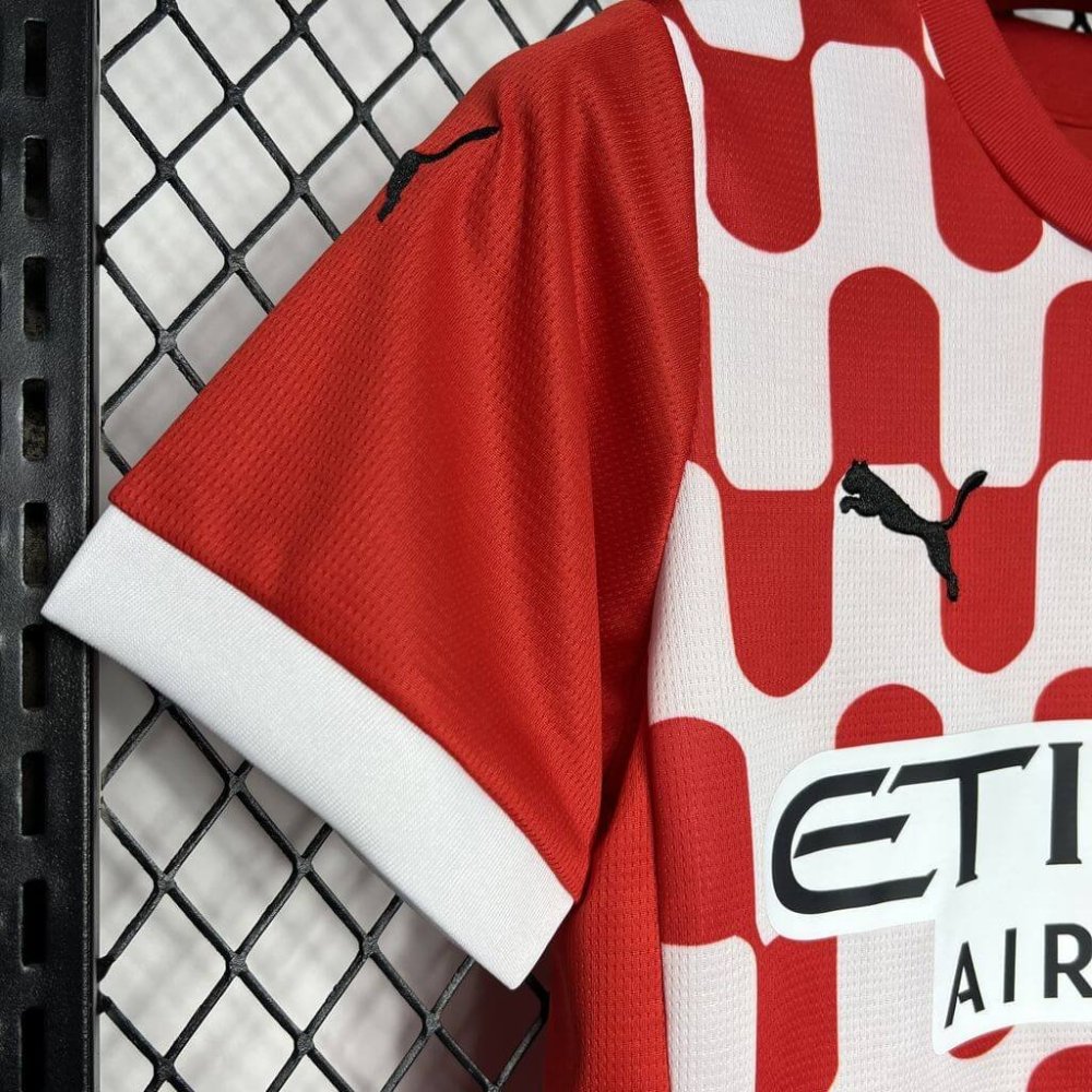 2024/2025 Girona Home Football Shirt Kids