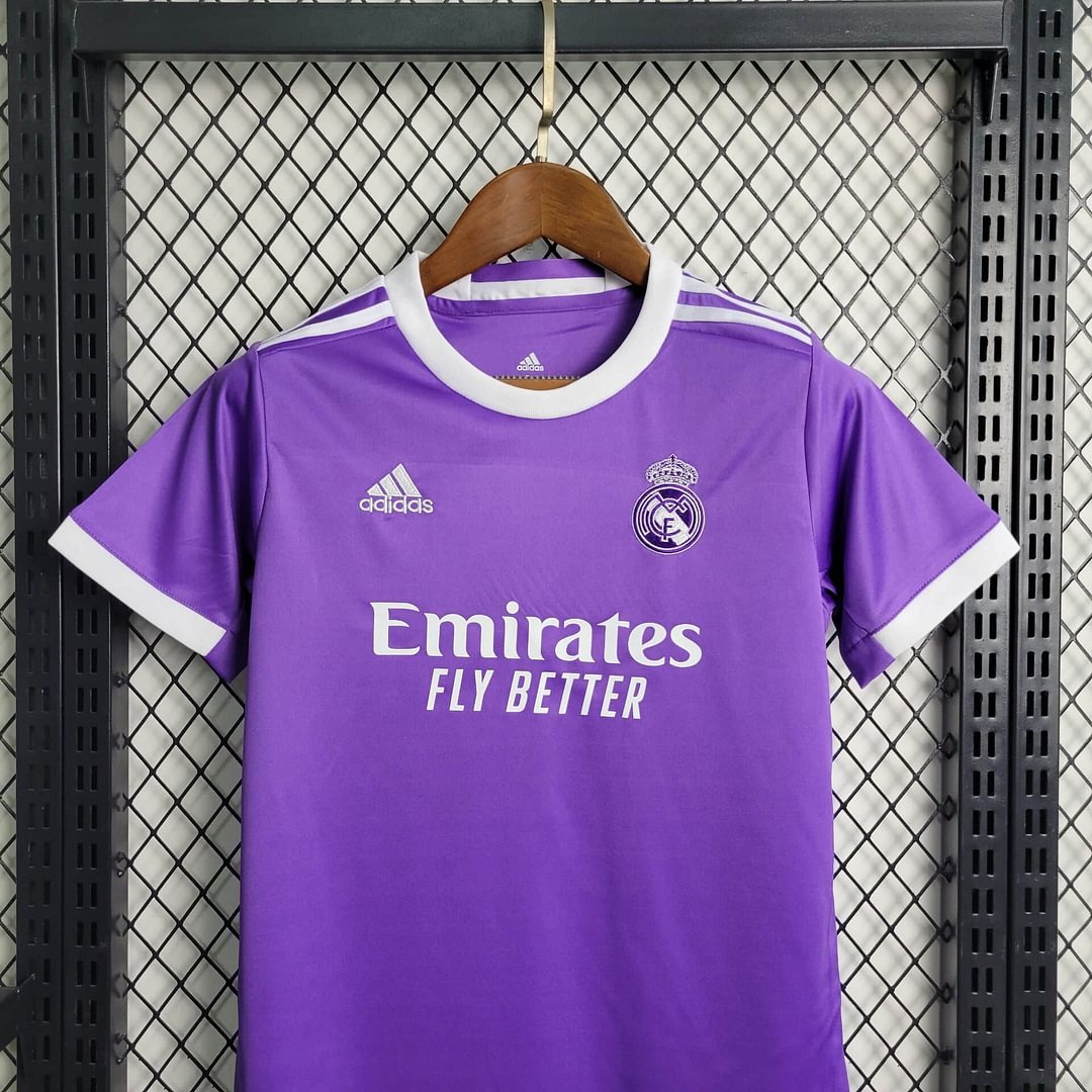 2017/2018 Retro Real Madrid Away Football Shirt Kids