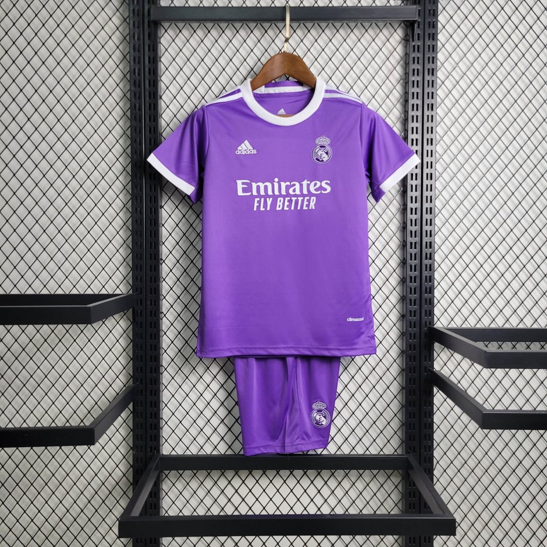 2017/2018 Retro Real Madrid Away Football Shirt Kids