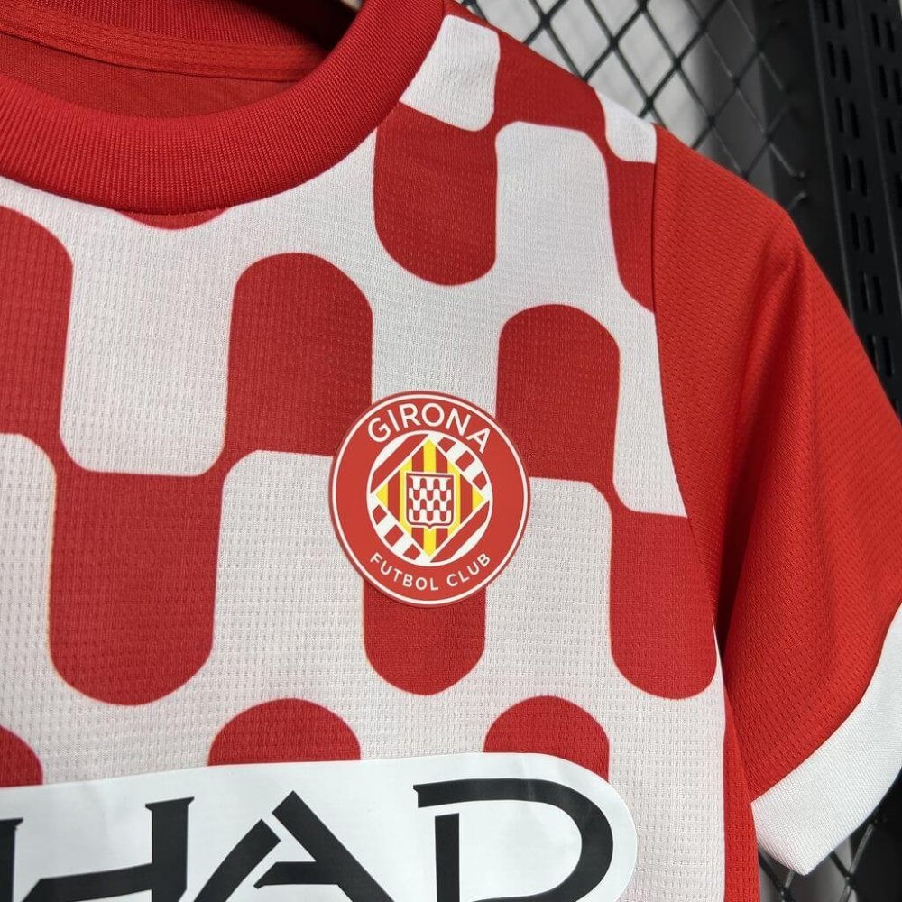 2024/2025 Girona Home Football Shirt Kids