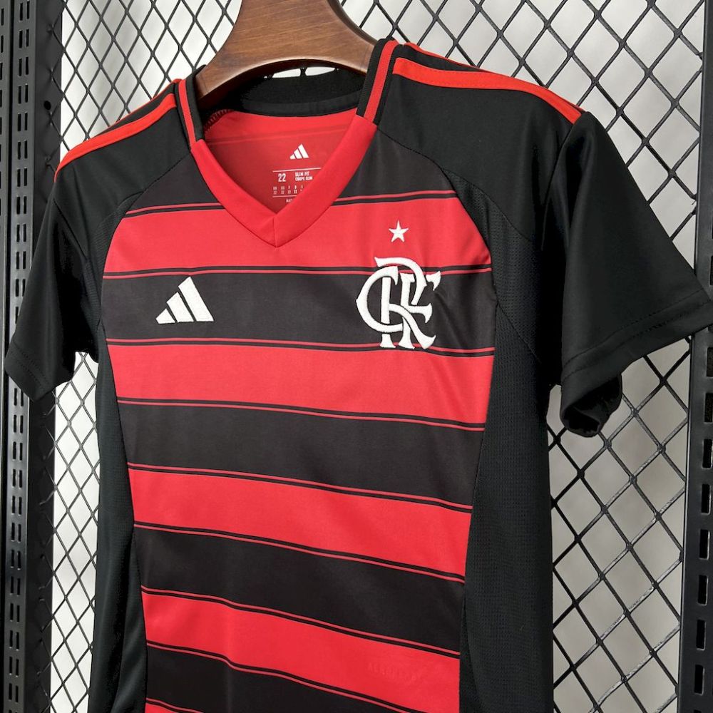 2025/2026 Flamengo Home Football Shirt（Kids    ）