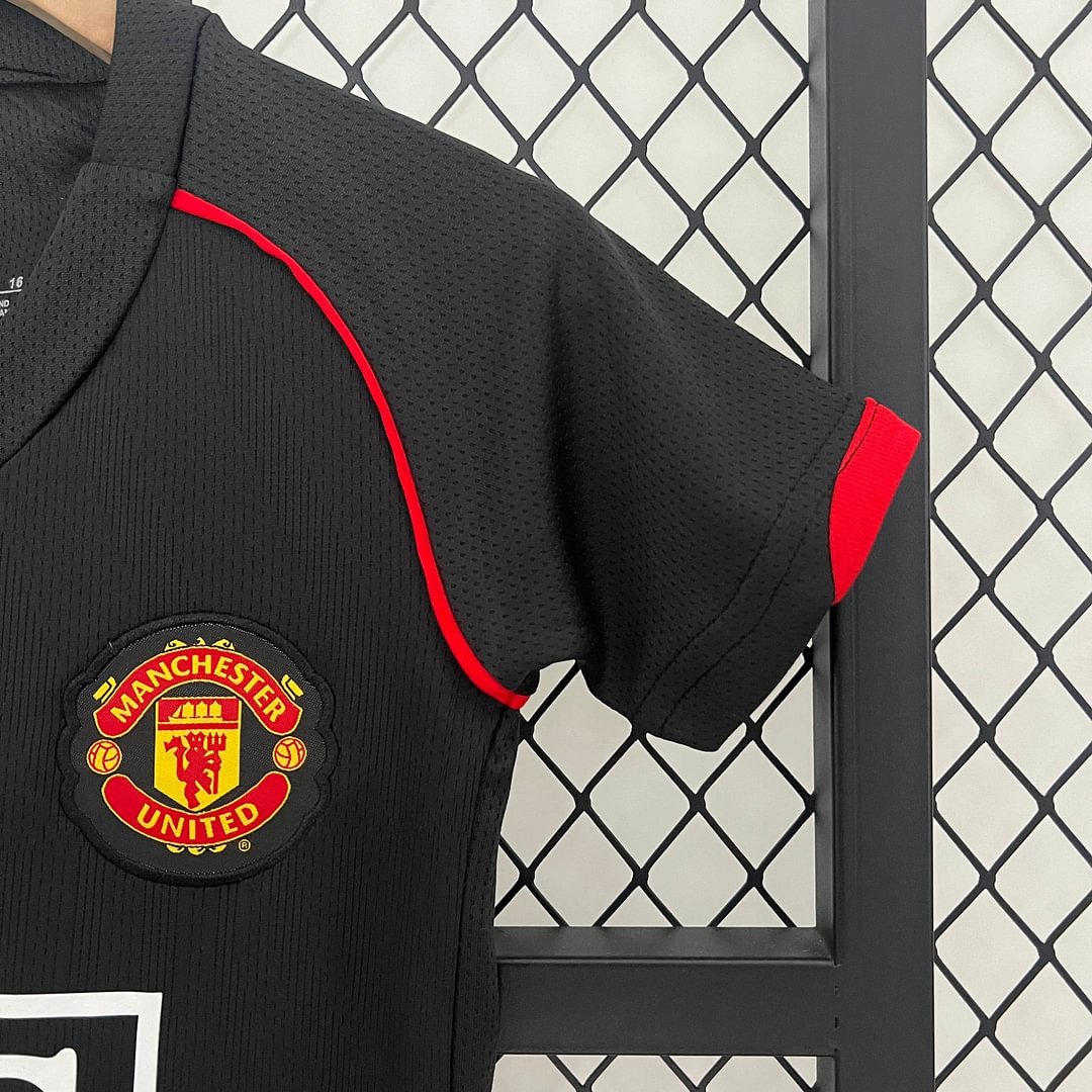 2006/2007 Retro Manchester United Away Football Shirt Kids