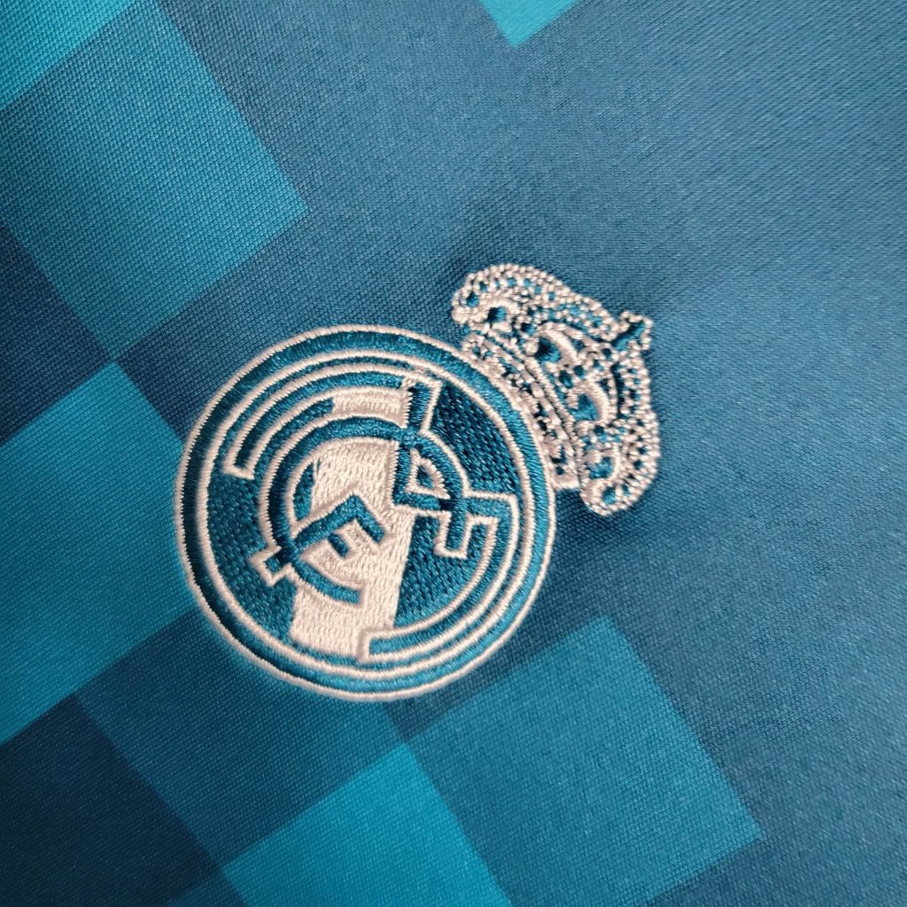2017/2018 Retro Real Madrid Third Away Football Shirt Kids