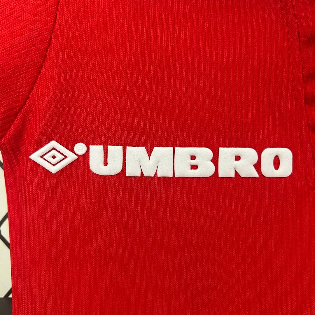 1998/1999 Retro Manchester United Home Football Shirt Kids