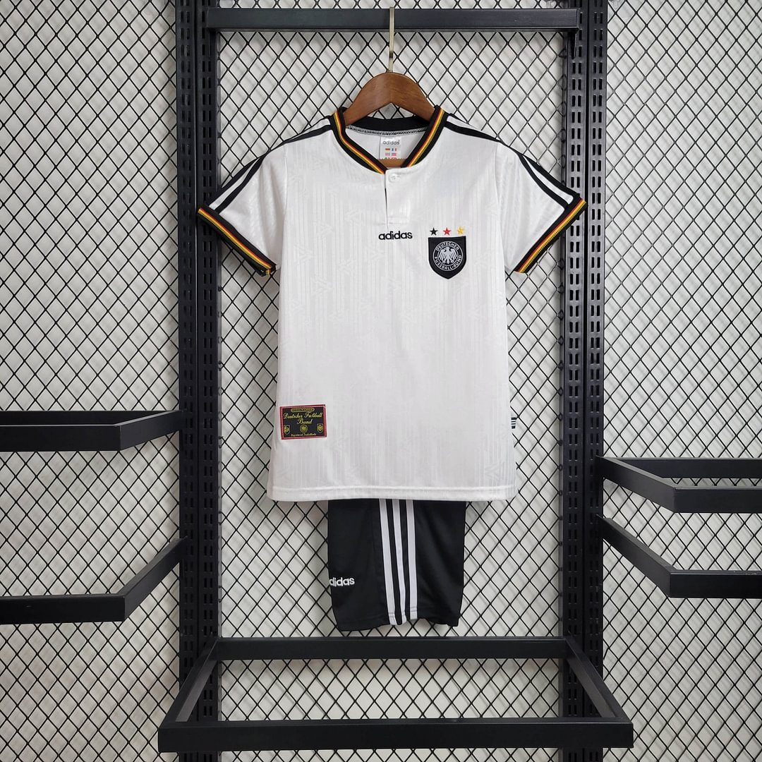 1996 Retro Germany Home Football Shirt Kids
