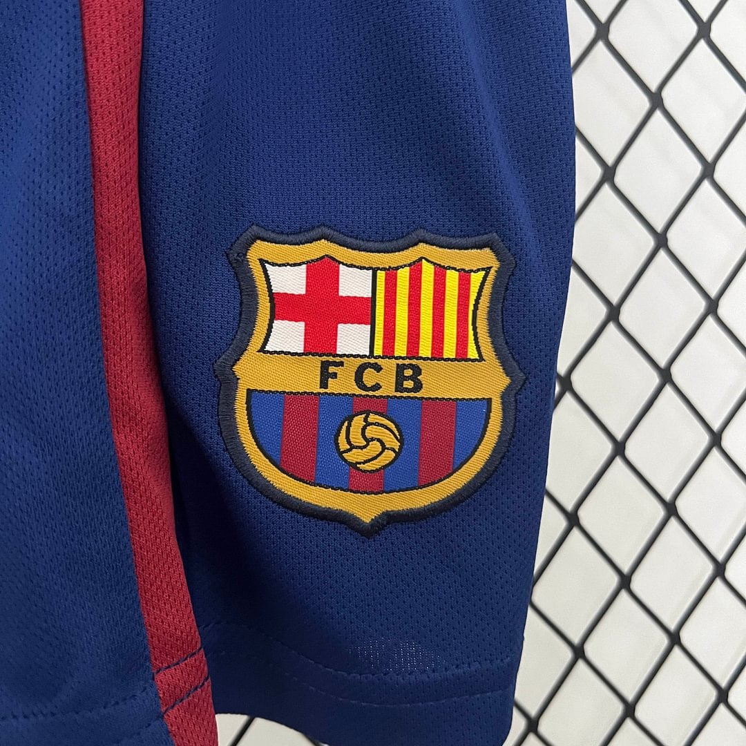 2009/2010 Retro Barcelona Home Football Shirt Kids