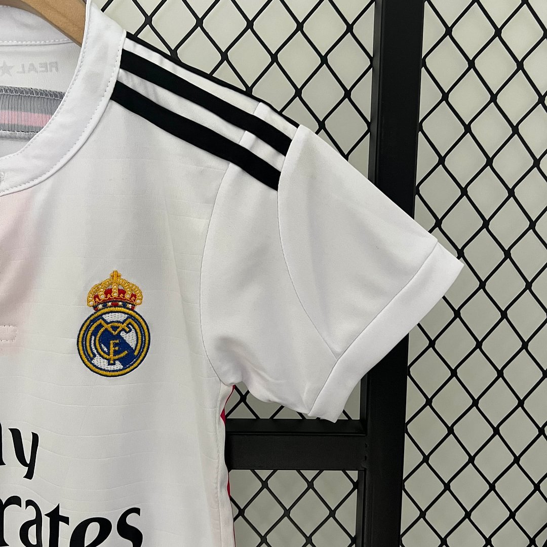 2014/2015 Retro Real Madrid Home Football Shirt Kids